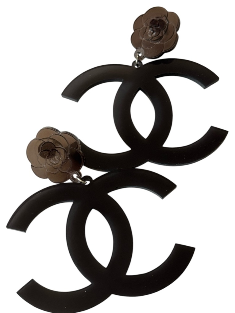 Streetwear CC Fashion Smoke Dangle Earrings - Picture 3 of 14